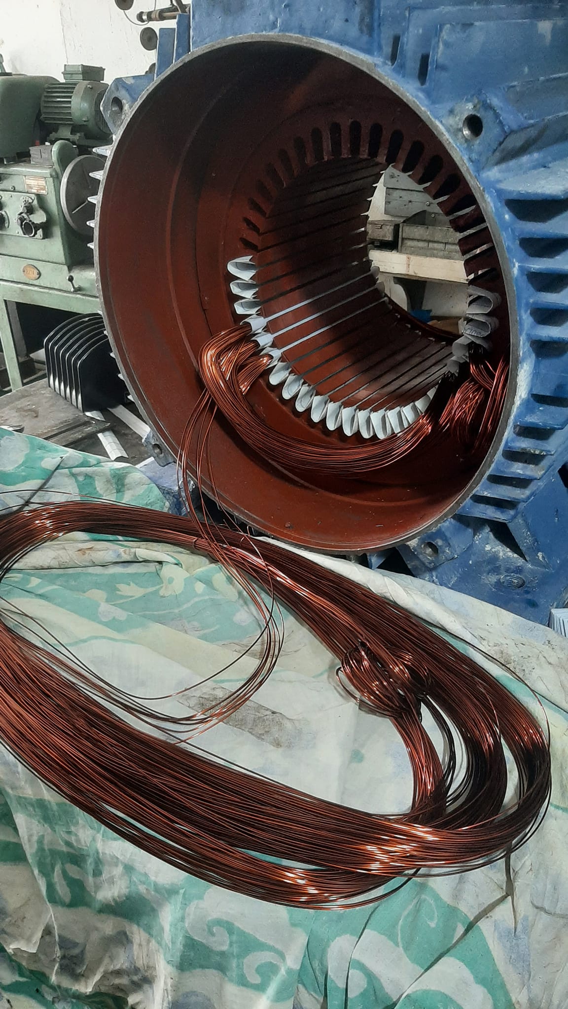 rebobinage moteur électrique en Tunisie à Ben Arous